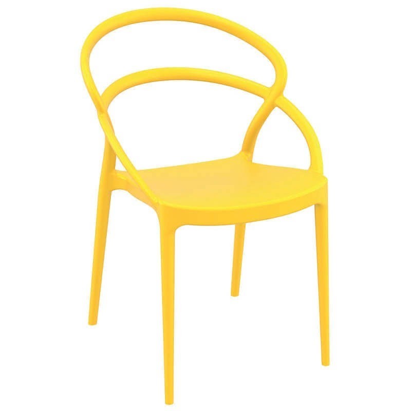 Chaise SETE jaune VALERO Gamme SETE Chaise SETE jaune VALERO Gamme SETE