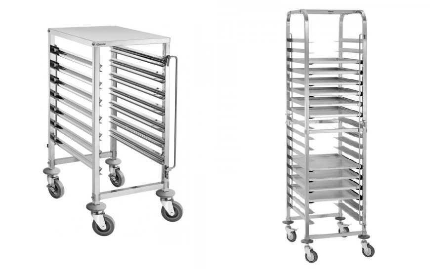 Stainless steel transport ladders