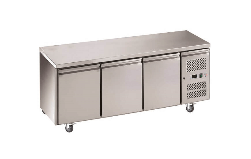 Negative refrigerated tables