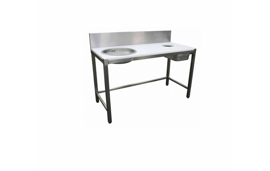 Table de préparation à poissons